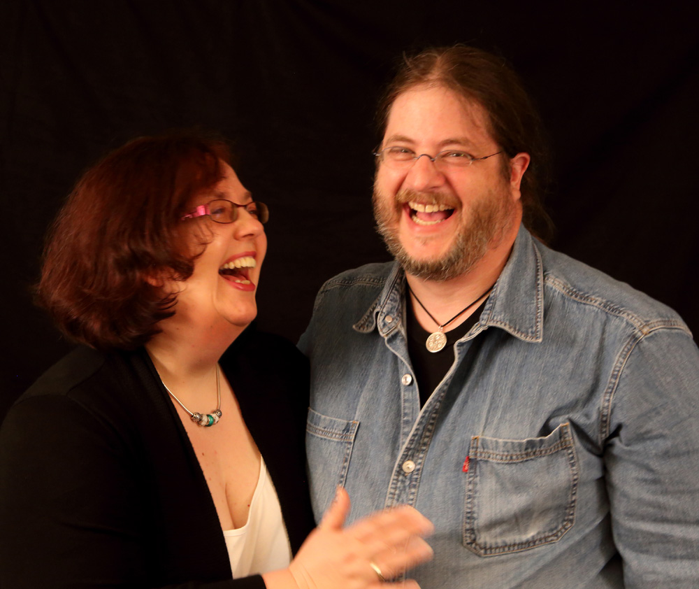 Steve and Katy laughing